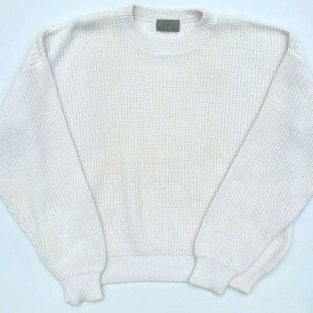 ✨Vtg men’s shaker knit sweater✨